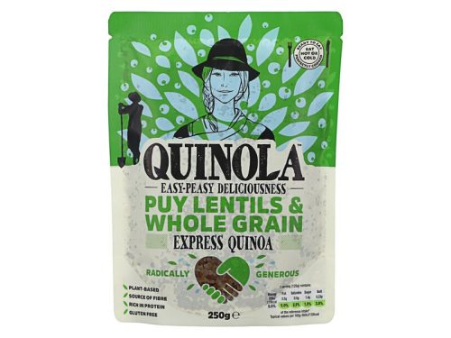 Quinola gluténmentes hántolatlan quinoa puy (zöld) lencsével 250 g