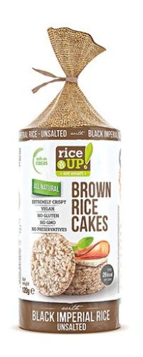 Rice Up fekete rizses natúr puffasztott szelet 120 g