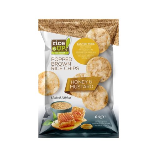 Rice Up chips mézes-mustáros 60 g