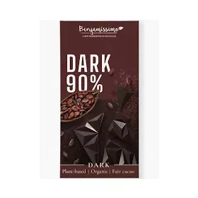 Benjamissimo BIO 90% Étcsokoládé 60g