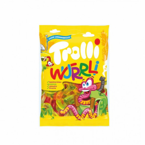 Trolli gluténmentes Wurrli gumicukor 100 g