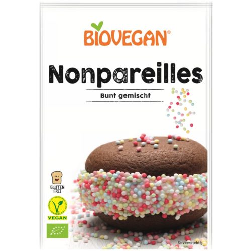BioVegan Bio, vegán, gluténmentes színes golyók 35 g