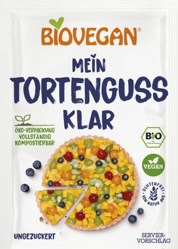 BioVegan Bio, vegán, gluténmentes tortamáz - átlátszó 2x7 g