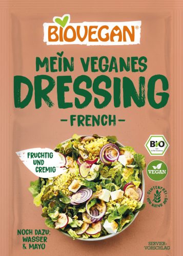 BioVegan Bio, vegán, gluténmentes francia dresszing alappor 18 g