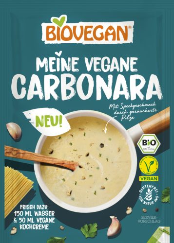 BioVegan gluténmentes Carbonara szósz alappor 27 g