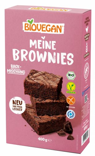 BioVegan Bio, vegán, gluténmentes My Brownies sütemény lisztkeverék 400 g