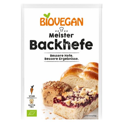 BioVegan Bio, vegán, gluténmentes sütőélesztő 7 g