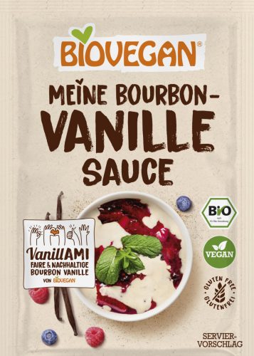 BioVegan Bio, vegán, gluténmentes vanília szósz 2x16 g