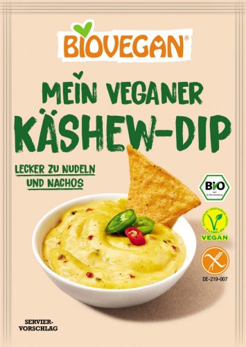 BioVegan Bio, vegán, gluténmentes "sajt" mártogatós alap 37,5 g