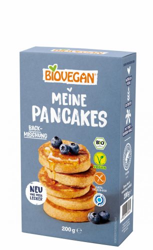 BioVegan Bio, vegán, gluténmentes My Pancakes lisztkeverék 200 g