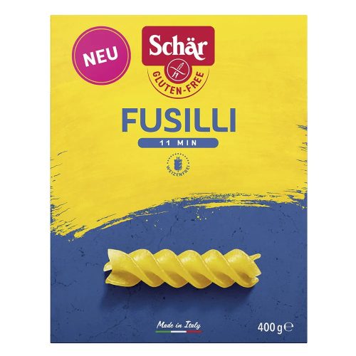 Schär gluténmentes Fusilli 400 g