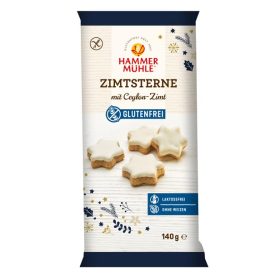   Hammermühle Bio gluténmentes fahéjas csillagok ceyloni fahéjjal 140 g