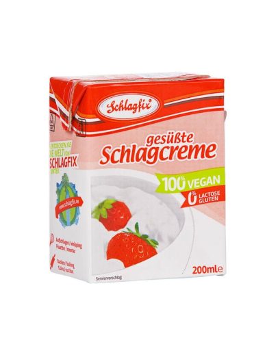 Schlagfix vegán habkrém 15% - édesített 200 ml