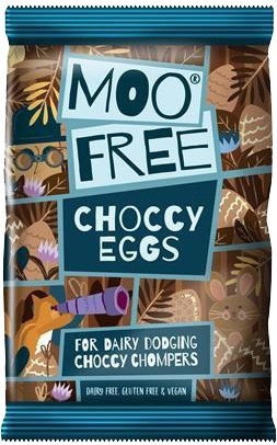 Moo Free vegán, gluténmentes húsvéti csokoládé tojások 50 g