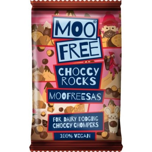 Moo Free vegán, gluténmentes Choccy Rocks - Moofreesas 35 g