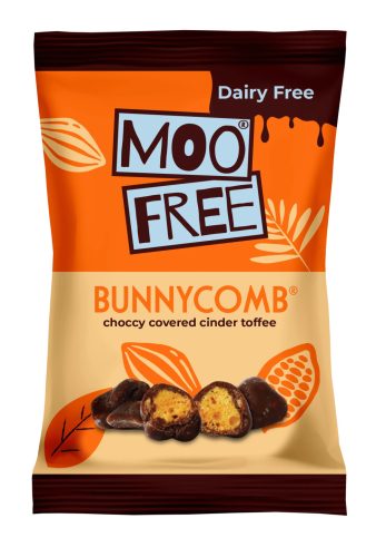 Moo Free vegán, gluténmentes Choccy Rocks - Bunnycomb 35 g