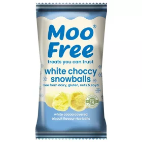Moo Free Karácsony Choccy Rocks - Hógolyó 35g