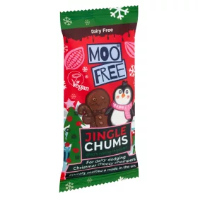   MOO FREE Karácsonyi Tejmentes Jingle Chums Csokoládé szelet 15 g