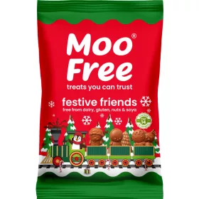 MOO FREE Karácsonyi Barátok Tejmentes figurák 35 g