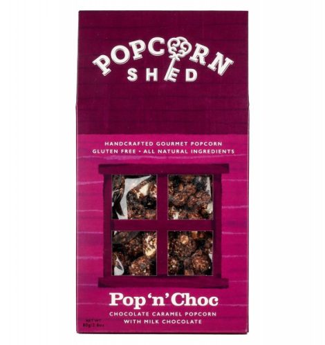Popcorn Shed gluténmentes Csokoládés Karamellás Popcorn 80 g