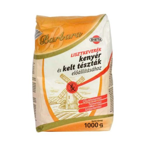 Barbara lisztkeverék kenyér és kelt tésztákhoz 1kg