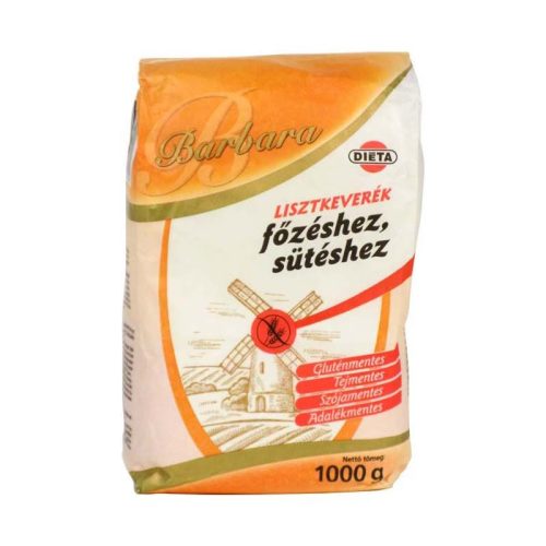 Barbara gluténmentes lisztkeverék főzéshez, sütéshez 1 kg