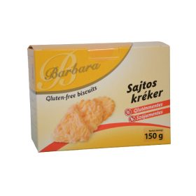 Barbara gluténmentes sajtos kréker 150 g