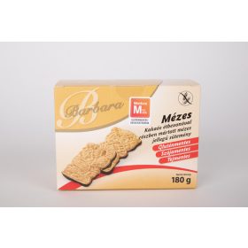   Barbara gluténmentes mézes teasütemény étbevonó talppal 150 g