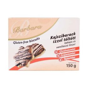   Barbara gluténmentes kajszibarack ízzel töltött linzer 150 g