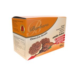 Barbara gluténmentes kakaós krémmel töltött keksz 150 g