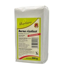 Barbara gluténmentes barna rizsliszt 1000 g