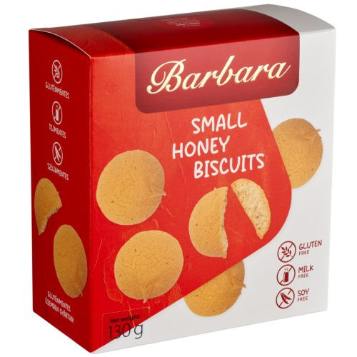Barbara gluténmentes mini mézes puszedli 130 g