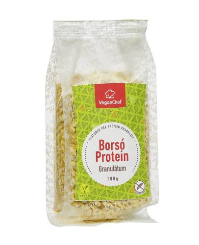 VeganChef texturált borsófehérje-granulátum 100 g