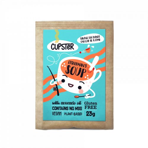 Eden Premium Cupster - Instant folyami leves gluténmentes tésztával és borsófehérje granulátummal 23 g