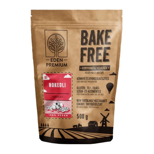 Eden Premium Bake-Free Vegán, Gluténmentes Nokedli lisztkeverék 500 g