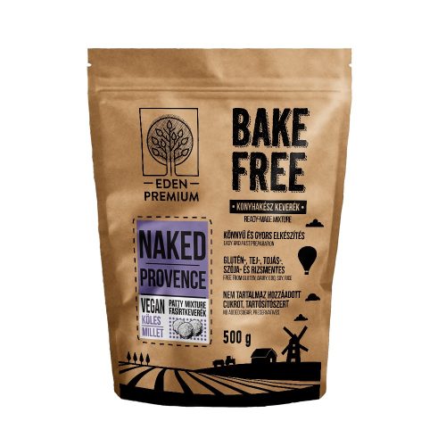 Eden Premium Bake-Free Vegán, Gluténmentes Naked Provence fasírtkeverék köleses 500g