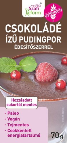 Szafi Reform csokoládé ízű pudingpor édesítőszerrel 70 g