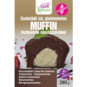   Szafi Reform csokoládés ízű muffin lisztkeverék édesítőszerrel 280 g