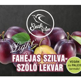 Szafi Free Fahéjas szilva-szőlő lekvár 350 g