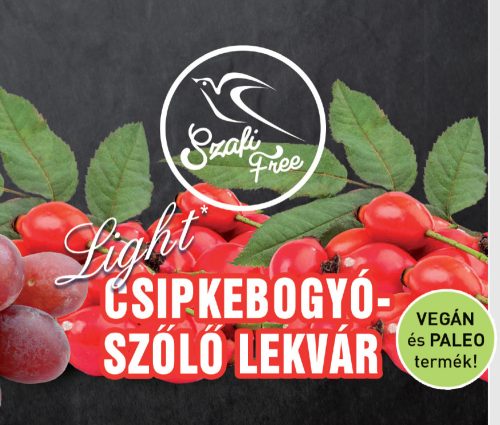 Szafi Free Csipkebogyó-szőlő lekvár 350 g