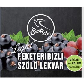 Szafi Free Feketeribizli-szőlő lekvár 350 g