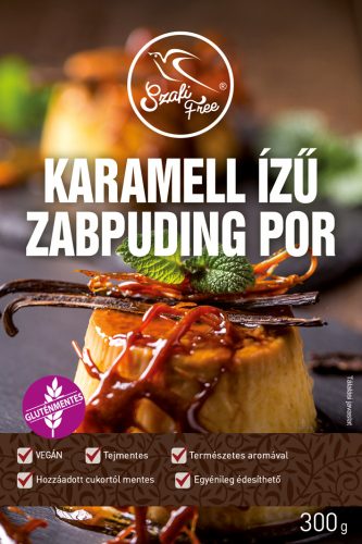 Szafi Free karamell ízű zabpuding por 300 g