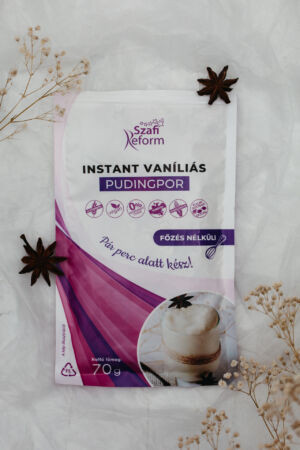 Szafi Reform gluténmentes Instant vaníliás pudingpor 70 g