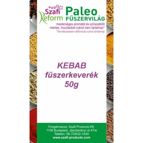 Szafi Reform Paleo, gluténmentes kebab fűszerkeverék 50 g