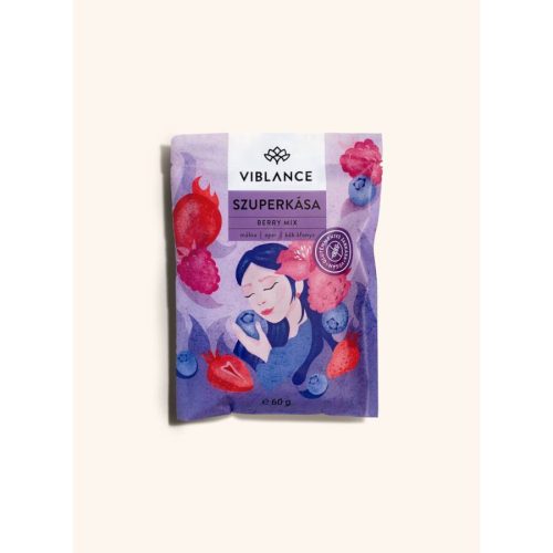 Viblance vegán, gluténmentes Berry Mix szuperkása 60 g