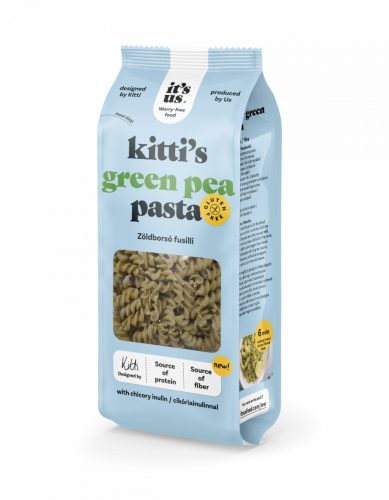 It's Us Kitti's gluténmentes zöldborsó fusilli 200 g