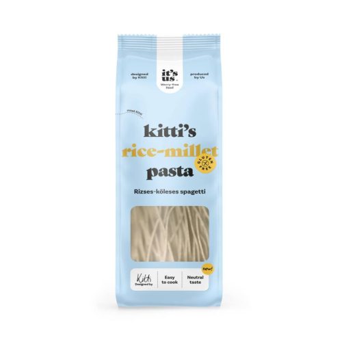 It's Us Kitti's gluténmentes rizses-köleses spagetti tészta 200 g