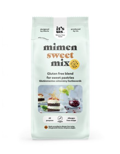 Mimen Sweet mix - gluténmentes lisztkeverék édes süteményekhez 500 g
