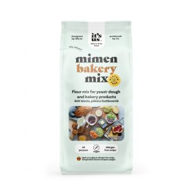   Mimen Bakery mix - gluténmentes lisztkeverék kelt tésztához, pékáruhoz 500 g