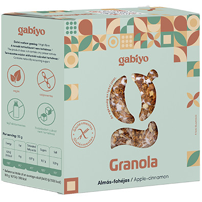 Gabiyo Granola Almás-Fahéjas 275 g